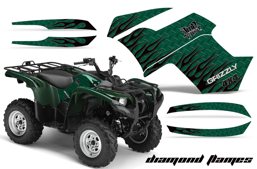 Yamaha Grizzly 700 Graphics dfg